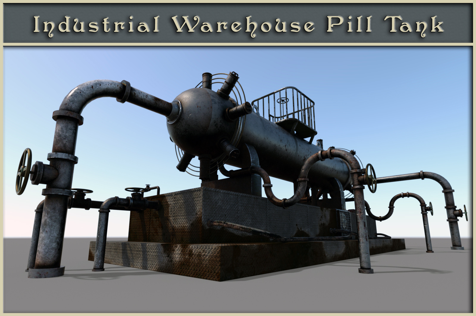 Industrial Warehouse Pill Tank by N/A