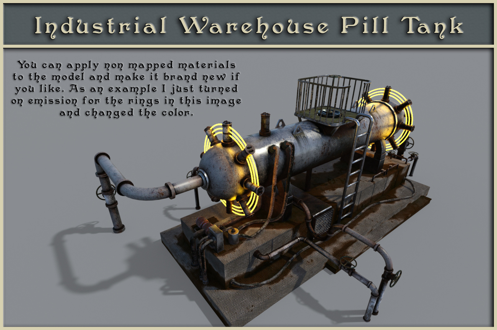 Industrial Warehouse Pill Tank by N/A