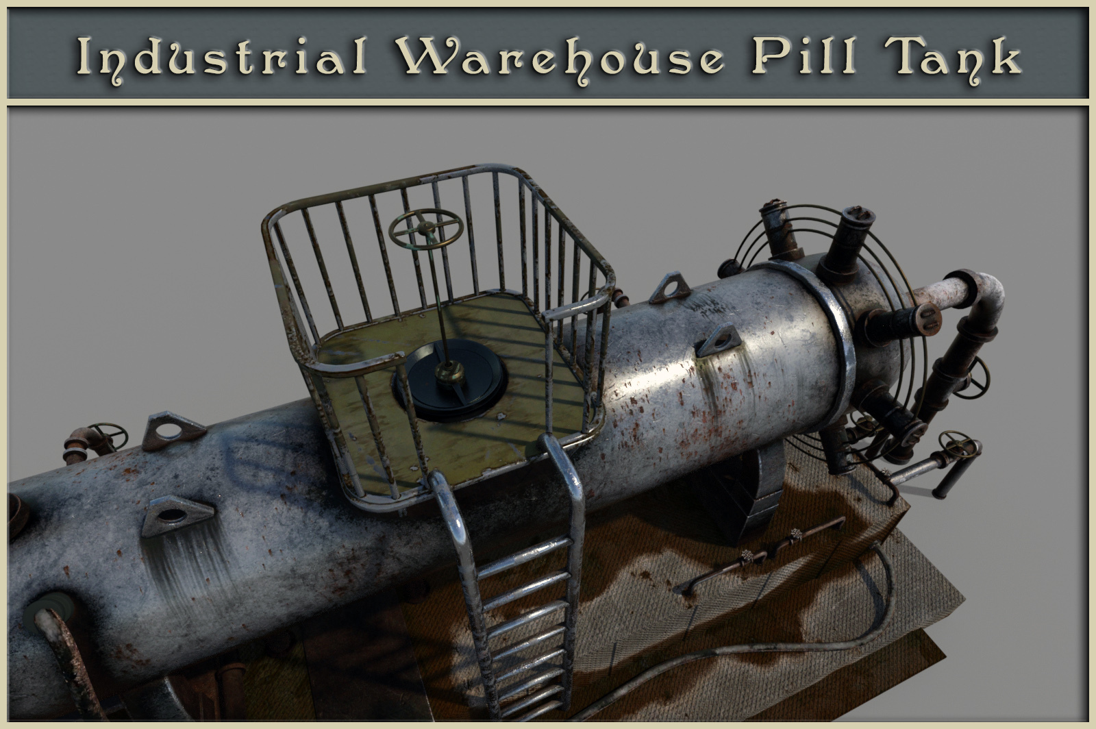 Industrial Warehouse Pill Tank by N/A