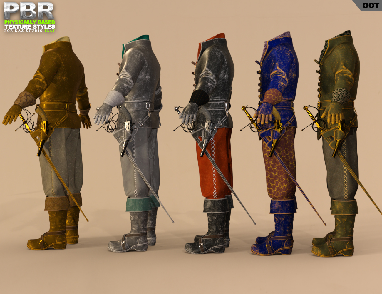 OOT PBR Texture Styles for Kings Guard by N/A