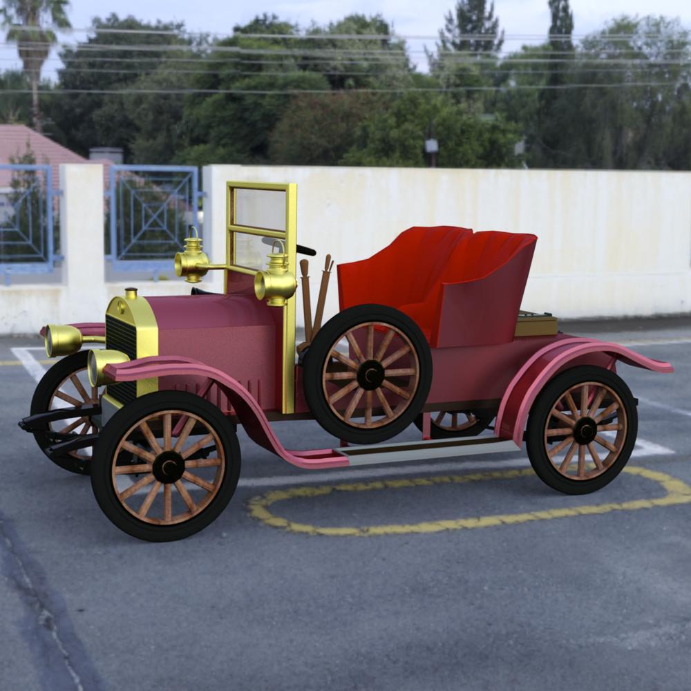 Opel Coupe 1909 for DAZ Studio by N/A