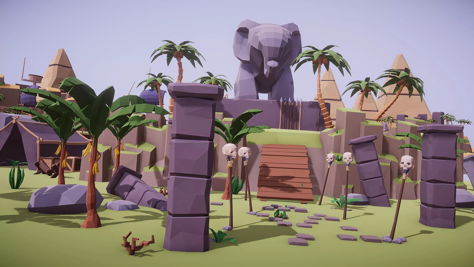 Low Poly Island Poly Pack RG - Extended Licence by N/A