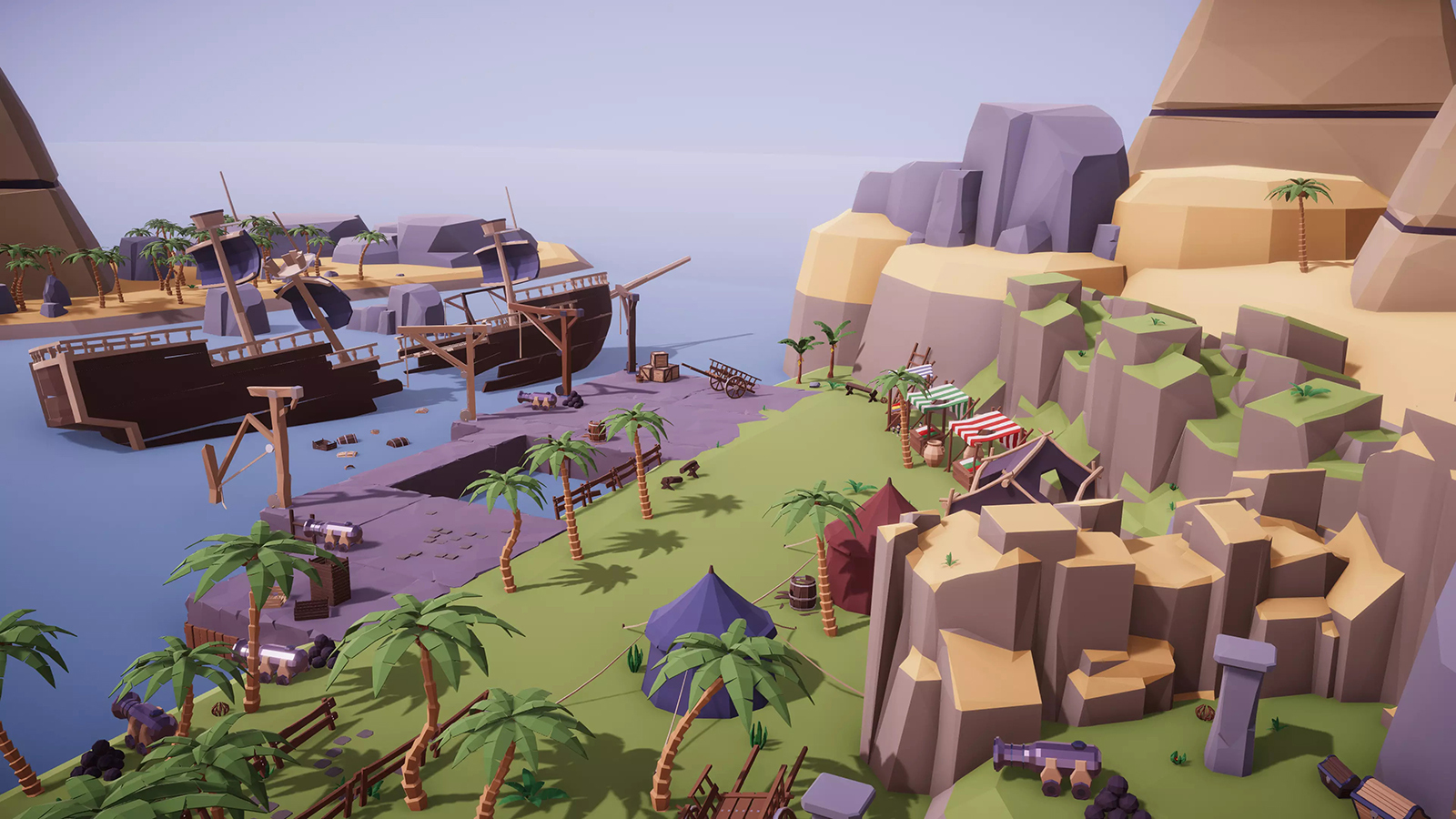 Low Poly Island Poly Pack RG - Extended Licence by N/A