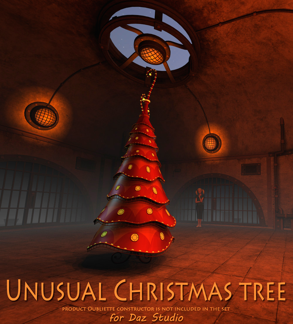 Unusual Christmas tree for Daz Studio by N/A