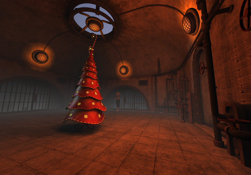 Unusual Christmas tree for Daz Studio by N/A