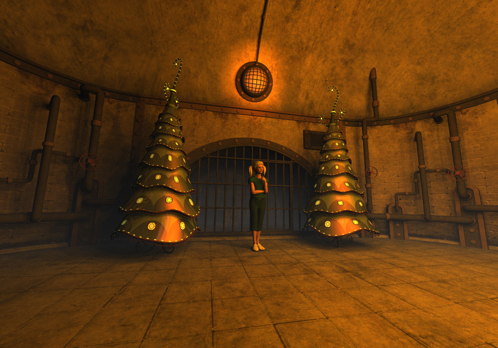 Unusual Christmas tree for Daz Studio by N/A