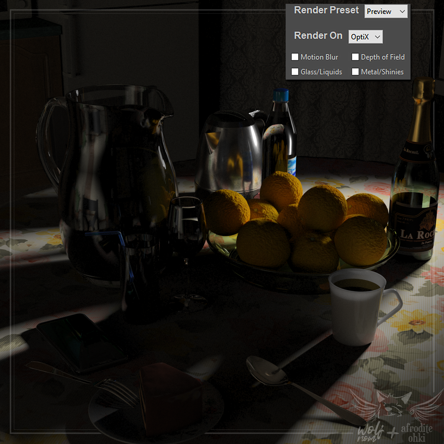 Render Knight Script for Poser 12 by N/A