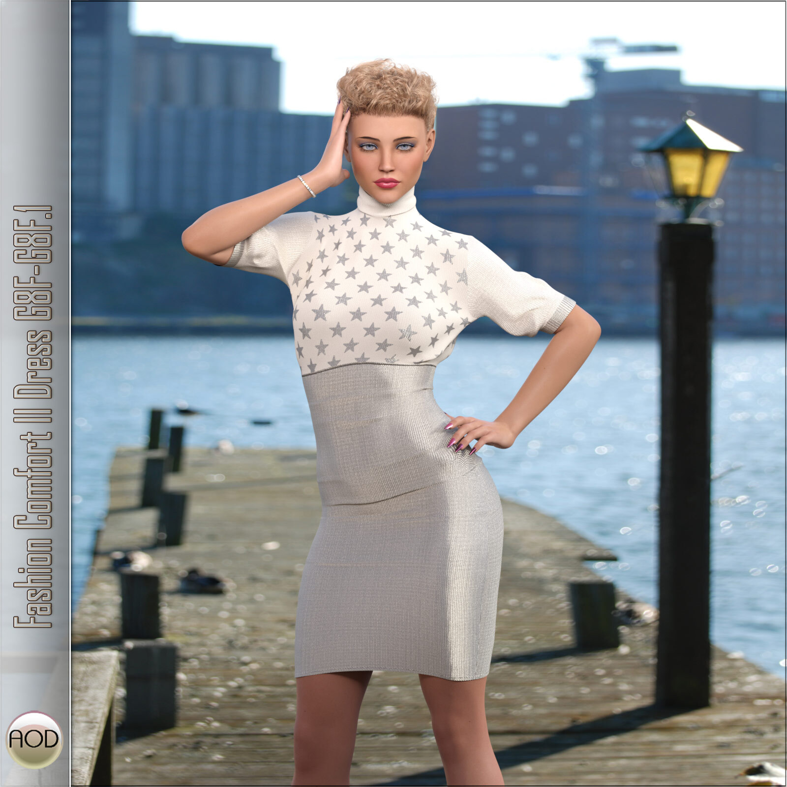 Fashion Comfort II Dress G8F-G8F.1 by N/A