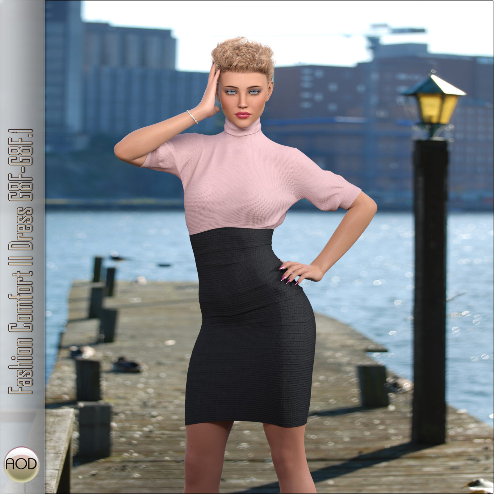 Fashion Comfort II Dress G8F-G8F.1 by N/A