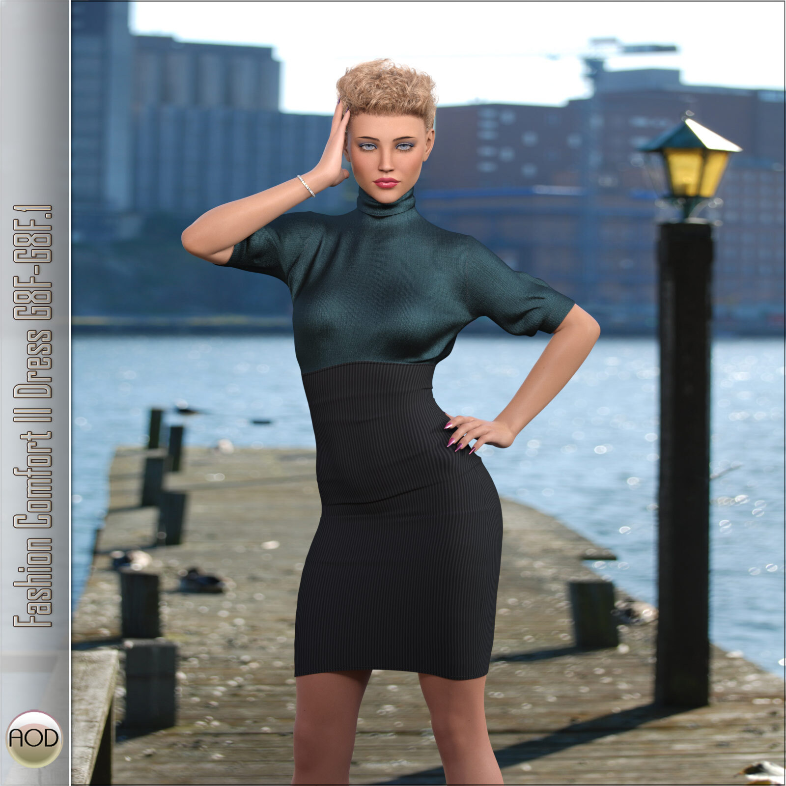 Fashion Comfort II Dress G8F-G8F.1 by N/A