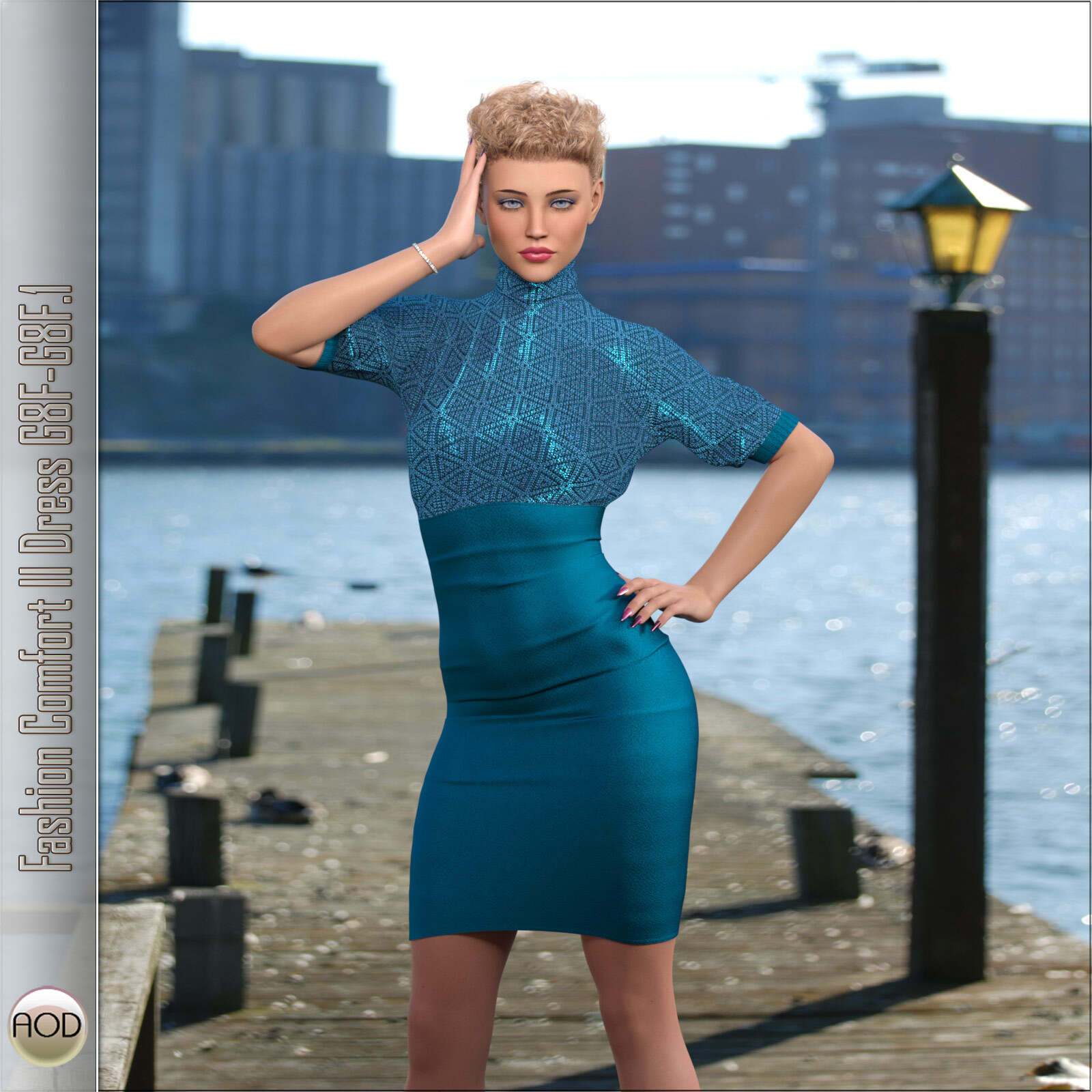 Fashion Comfort II Dress G8F-G8F.1 by N/A