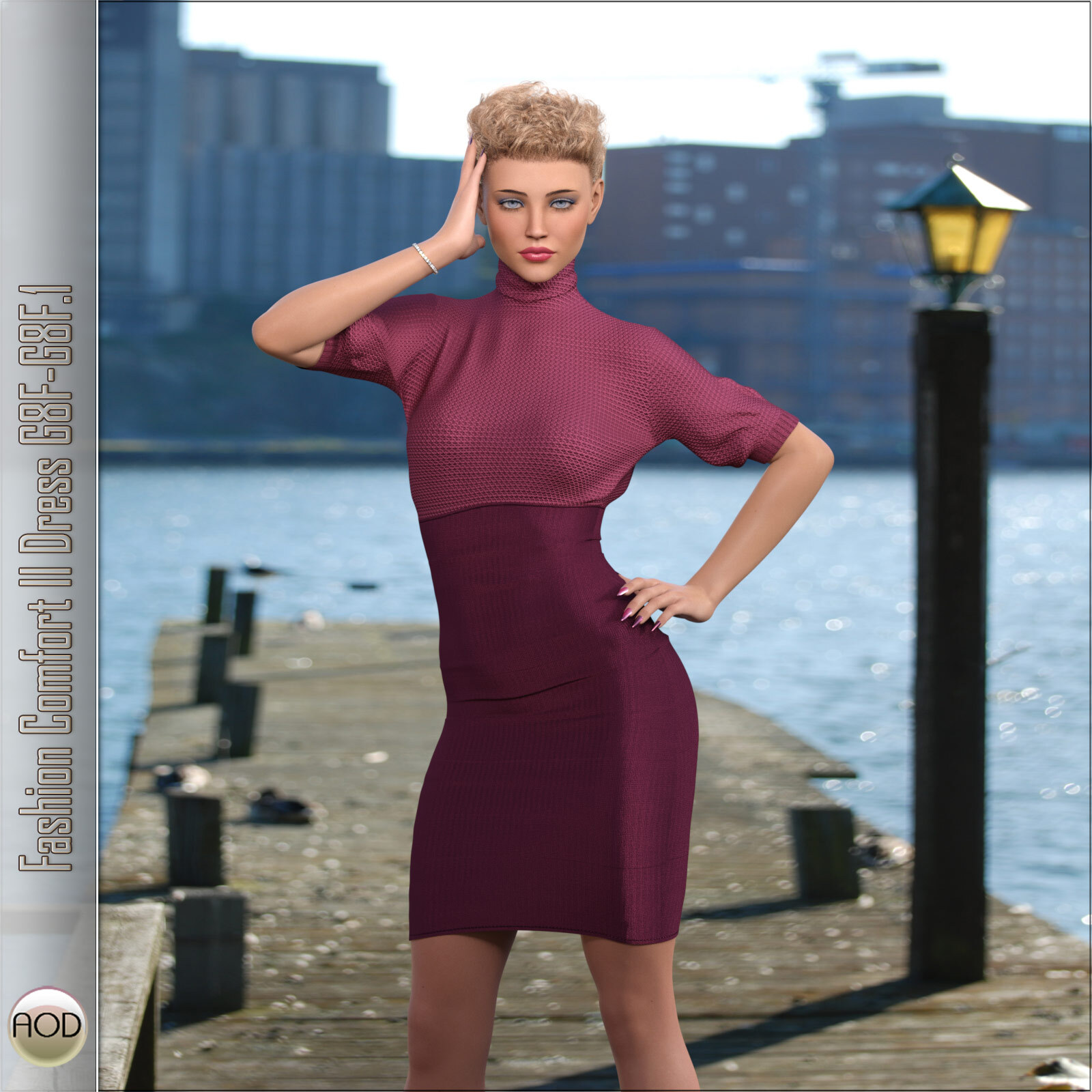 Fashion Comfort II Dress G8F-G8F.1 by N/A