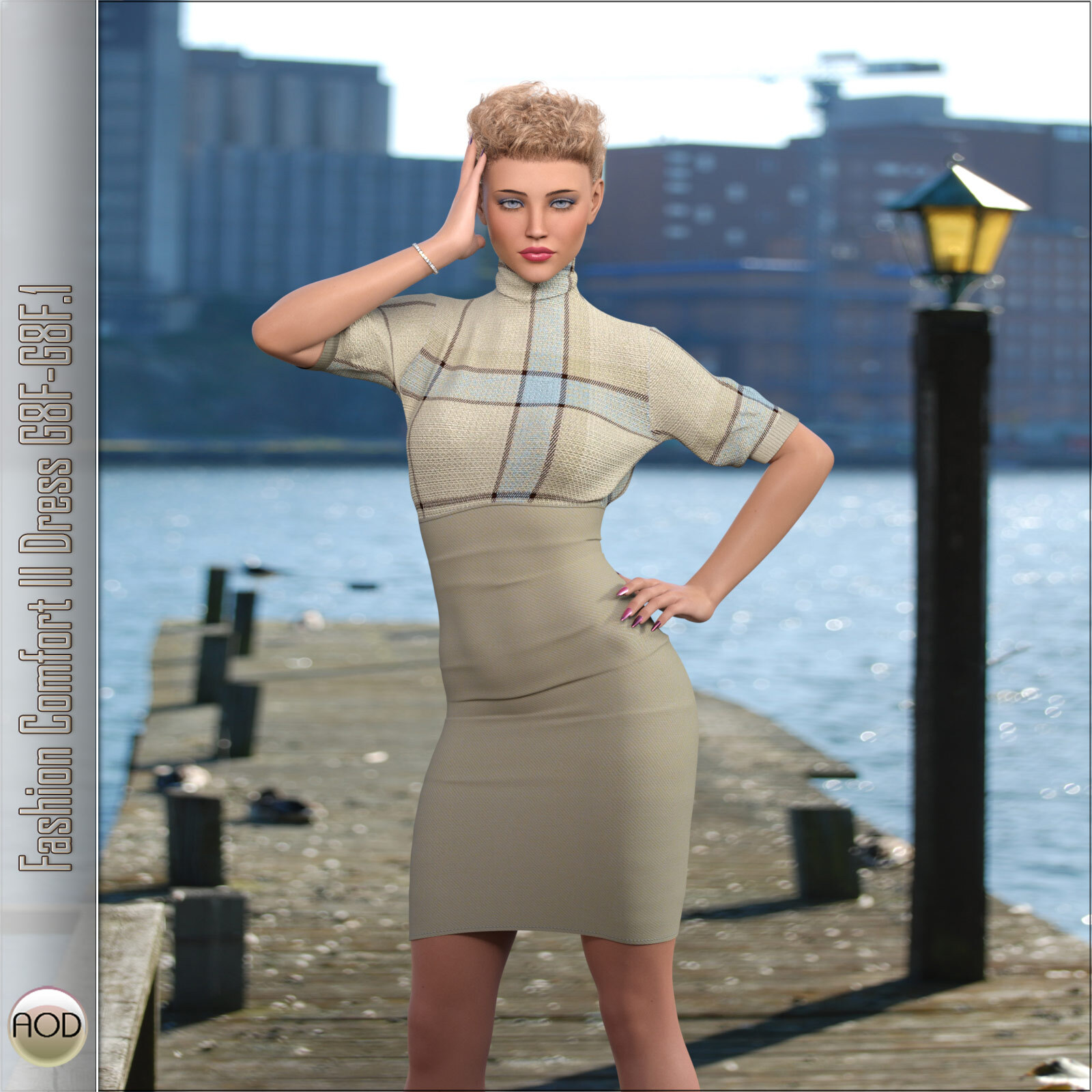 Fashion Comfort II Dress G8F-G8F.1 by N/A