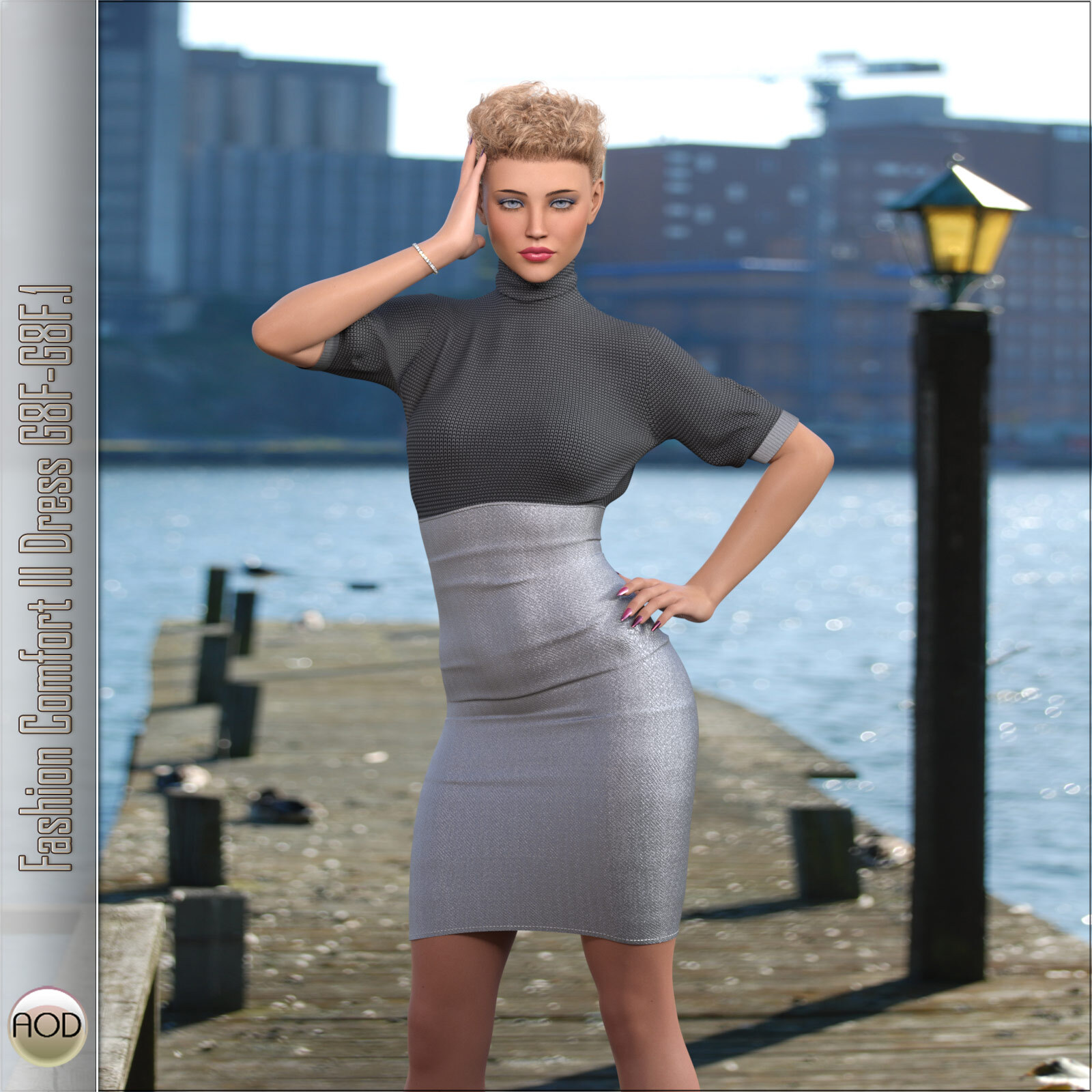 Fashion Comfort II Dress G8F-G8F.1 by N/A