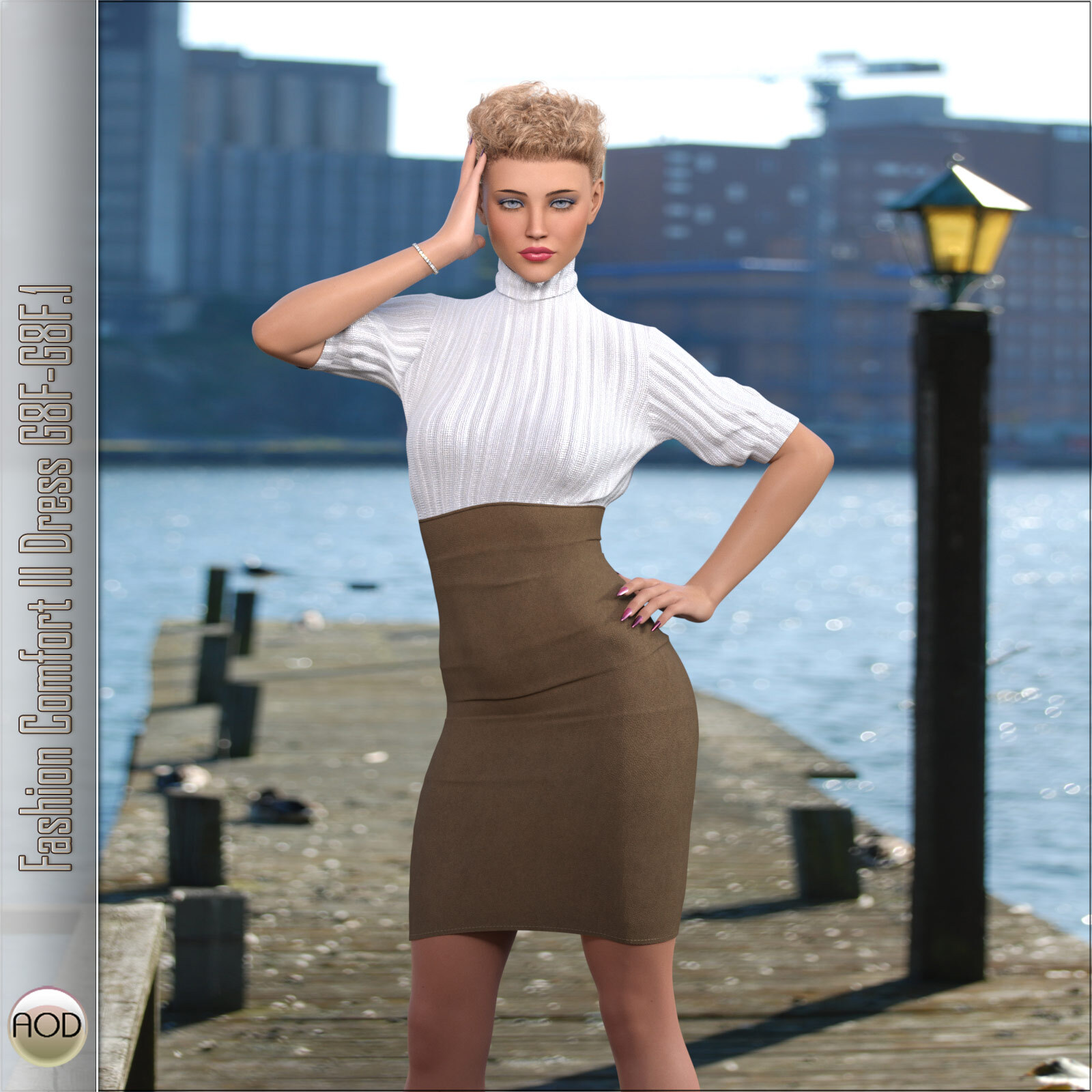 Fashion Comfort II Dress G8F-G8F.1 by N/A