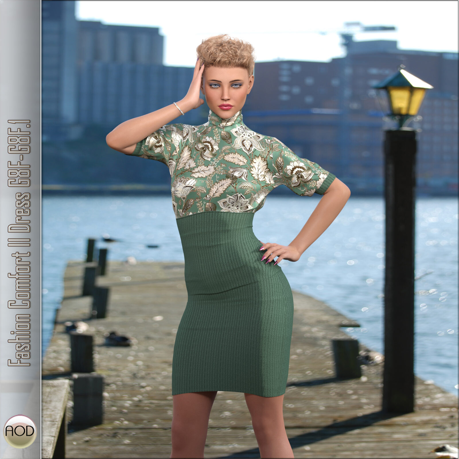 Fashion Comfort II Dress G8F-G8F.1 by N/A