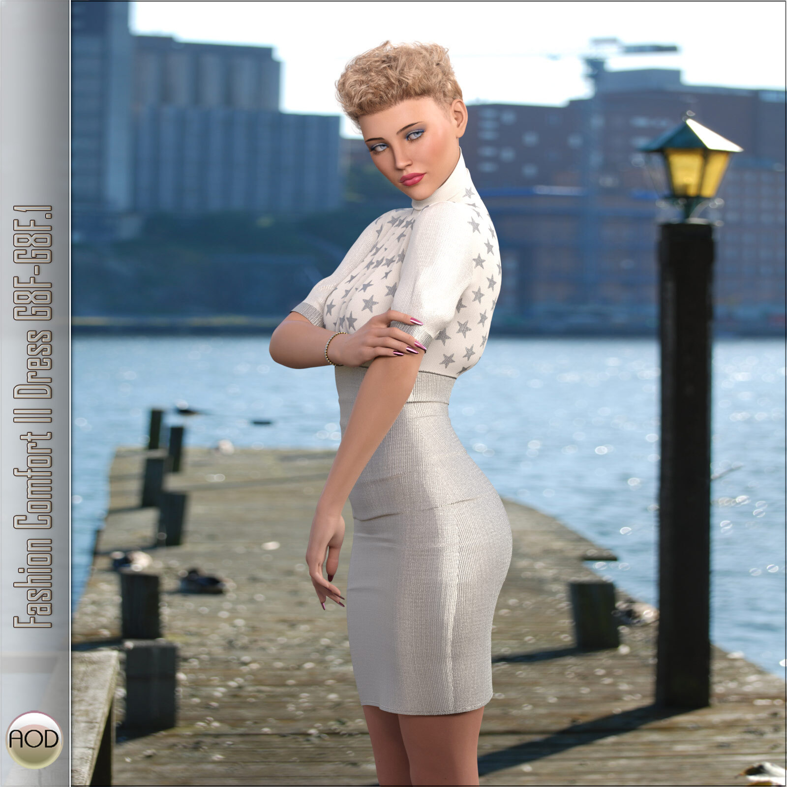 Fashion Comfort II Dress G8F-G8F.1 by N/A