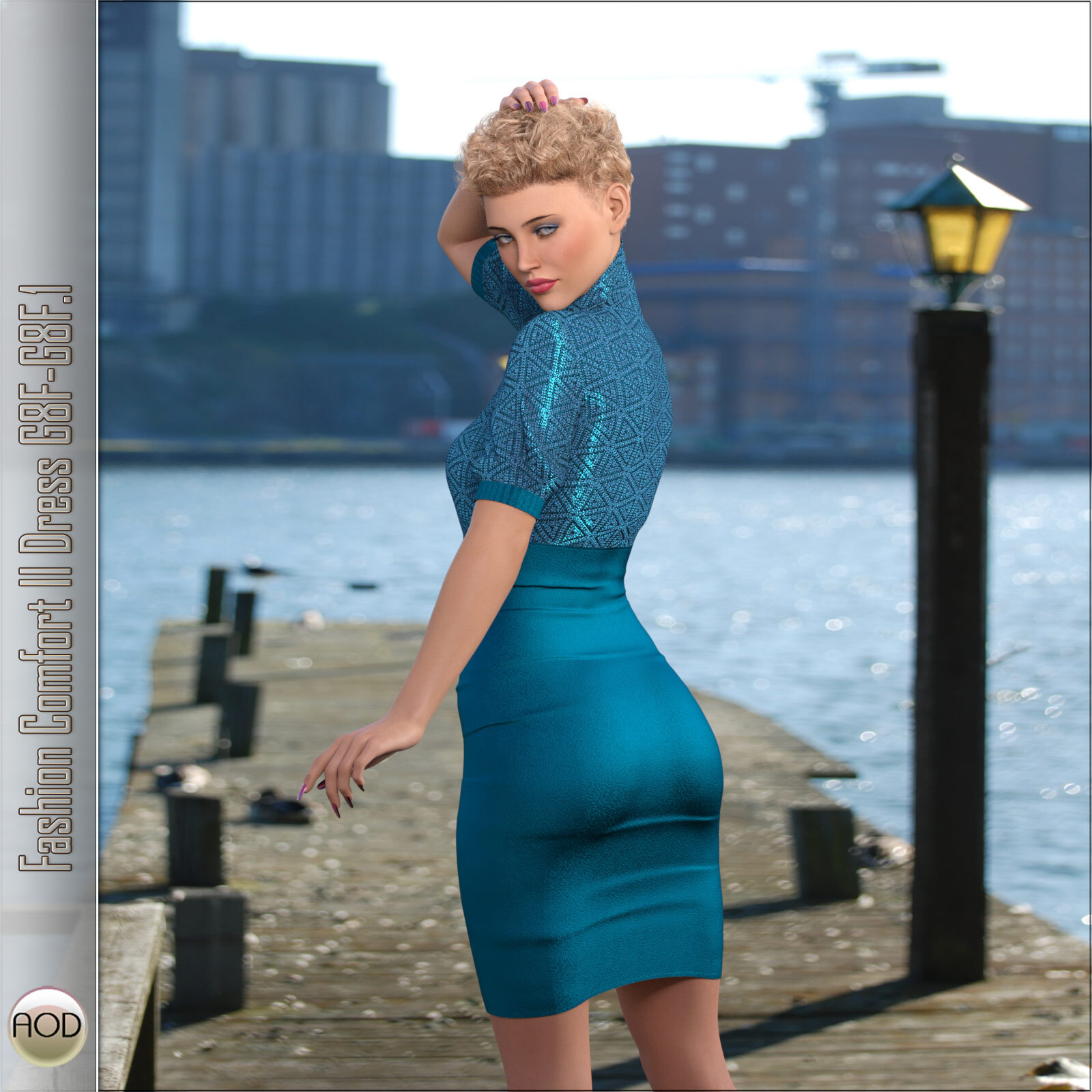 Fashion Comfort II Dress G8F-G8F.1 by N/A