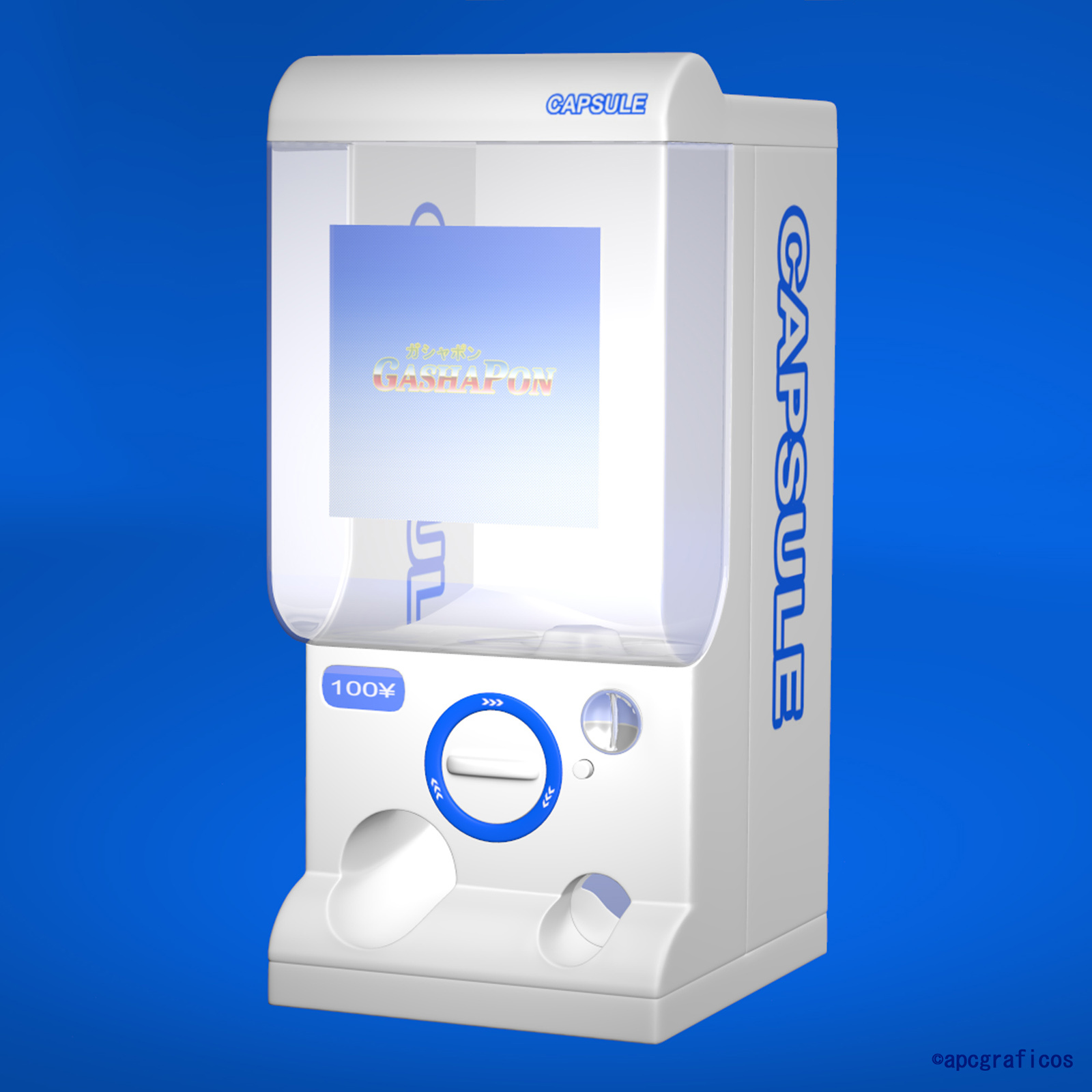 GashaPon Capsule toy Machine by N/A
