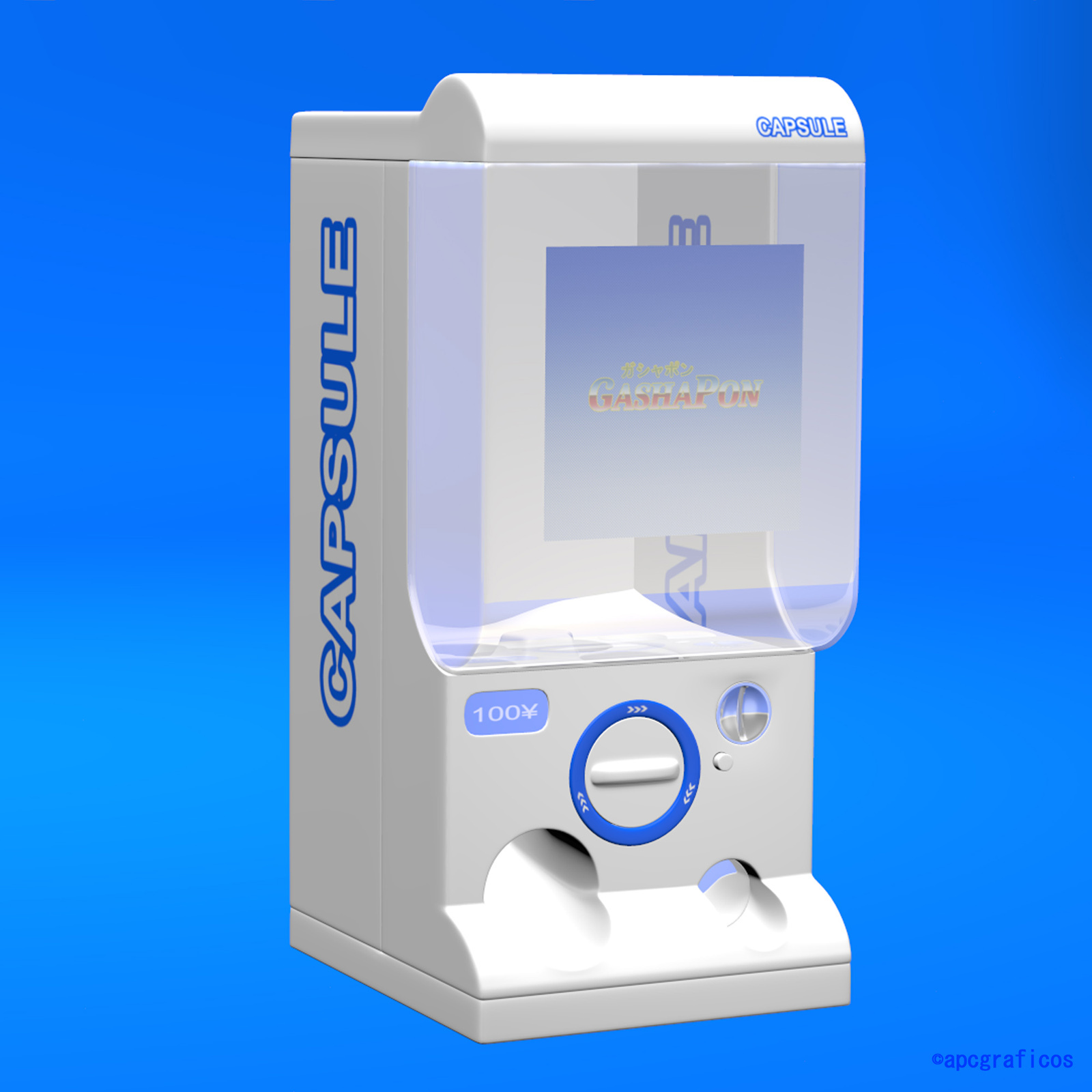 GashaPon Capsule toy Machine by N/A