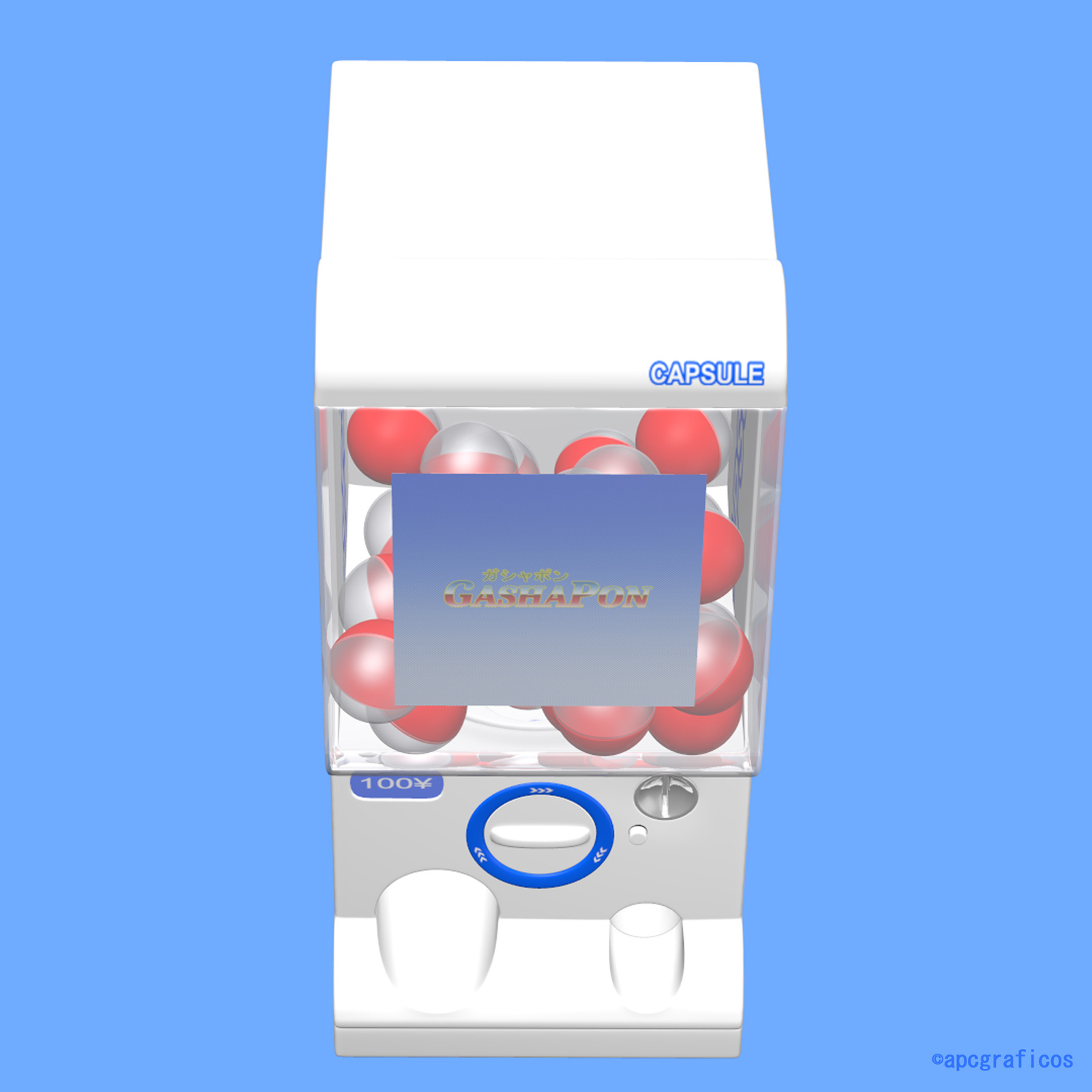 GashaPon Capsule toy Machine by N/A