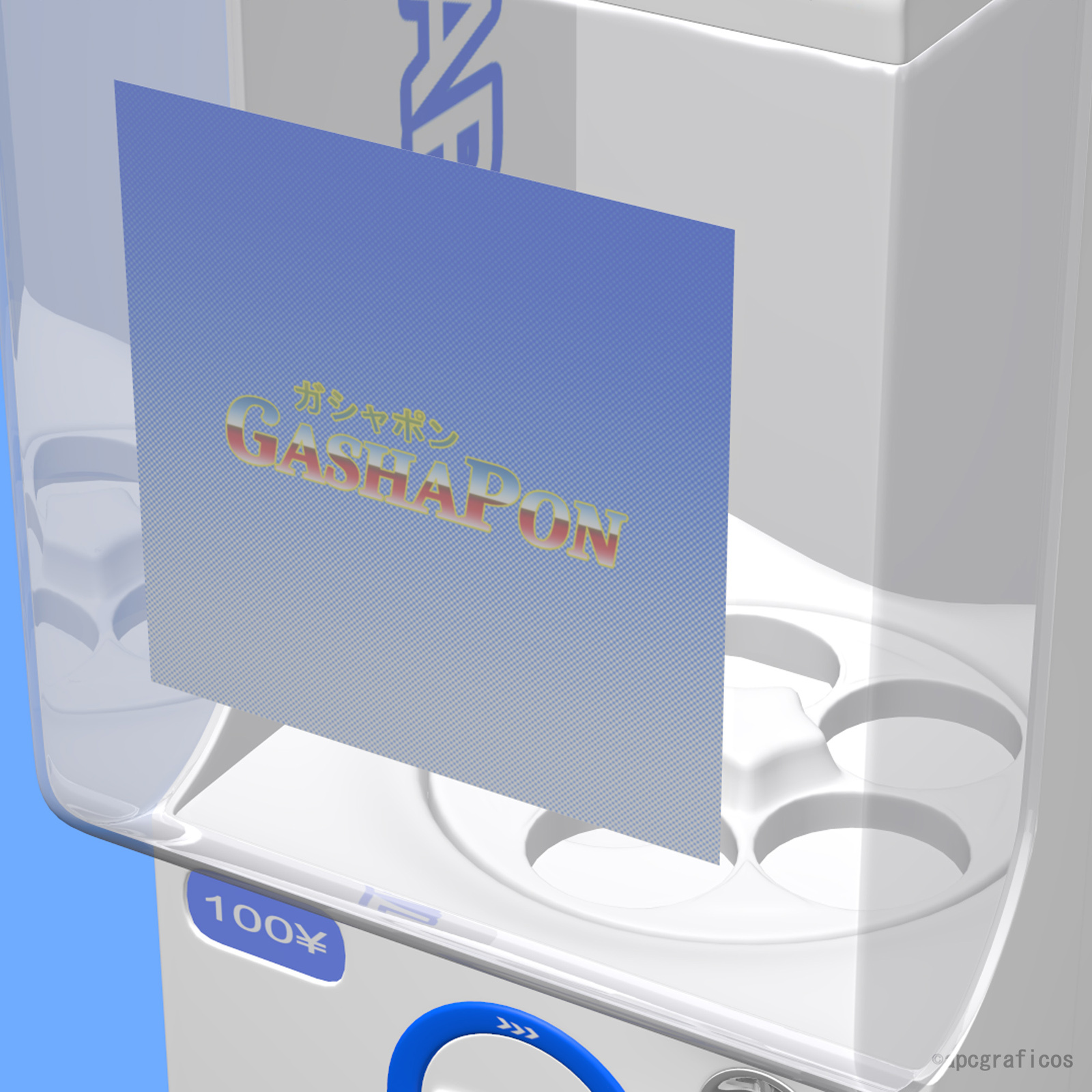 GashaPon Capsule toy Machine by N/A