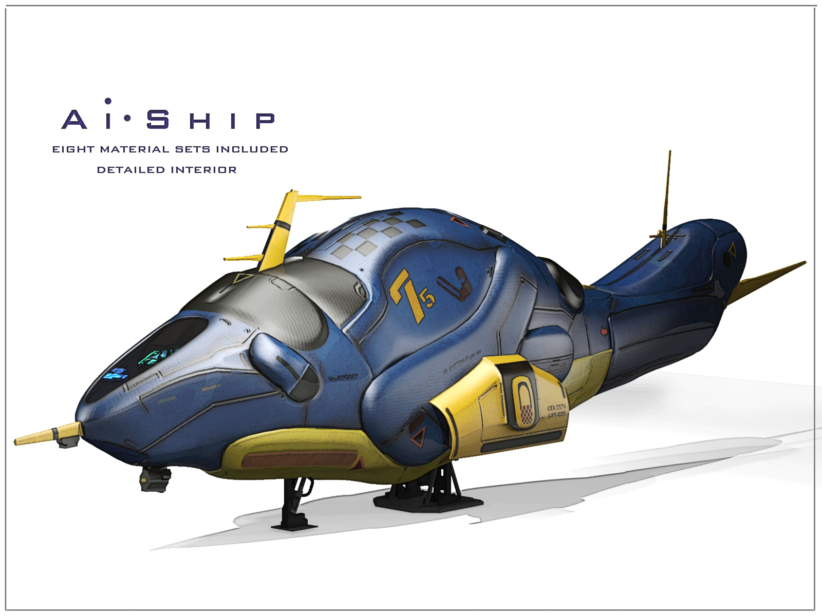 Ai Ship for Poser by N/A