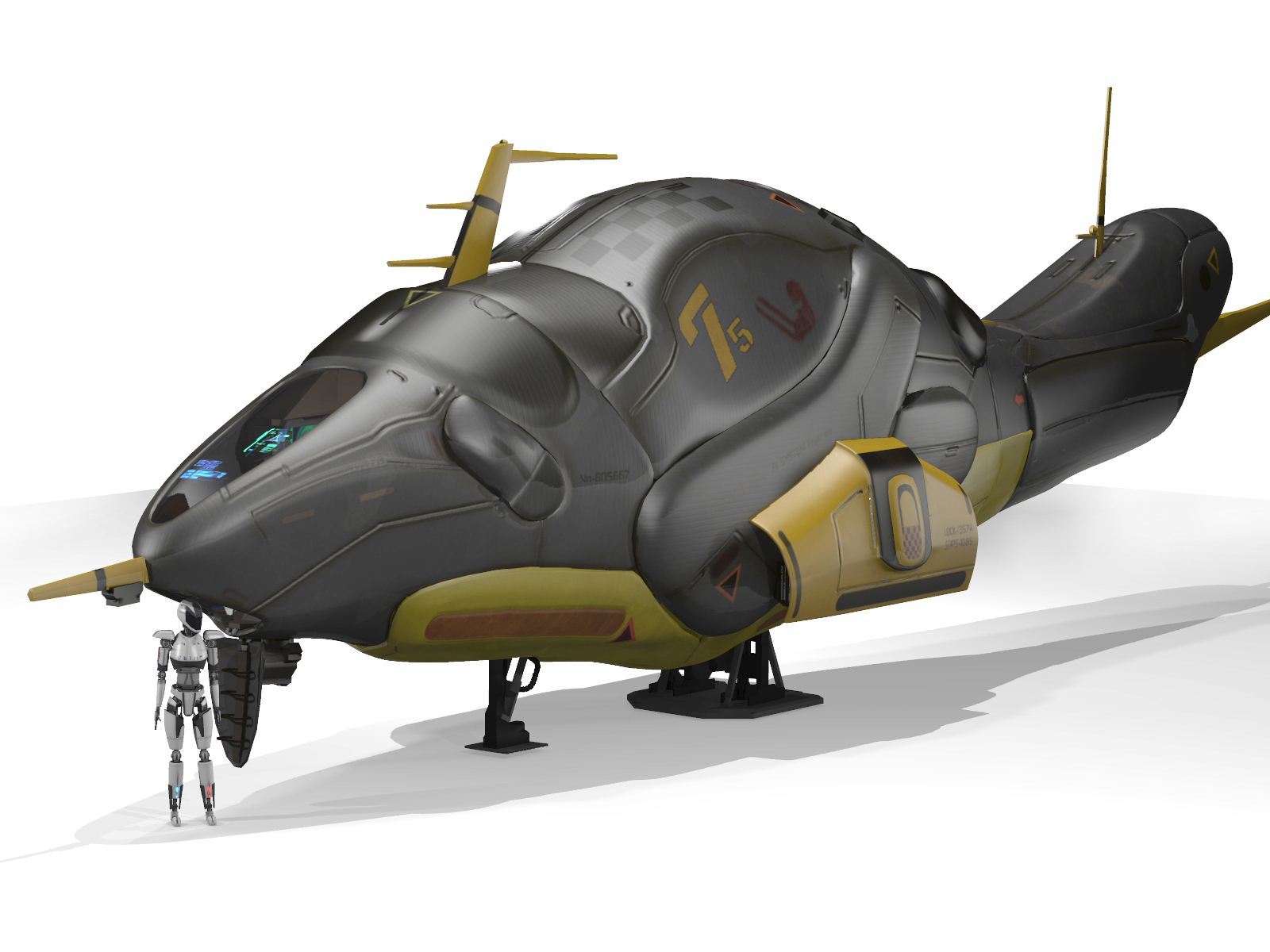 Ai Ship for Poser by N/A