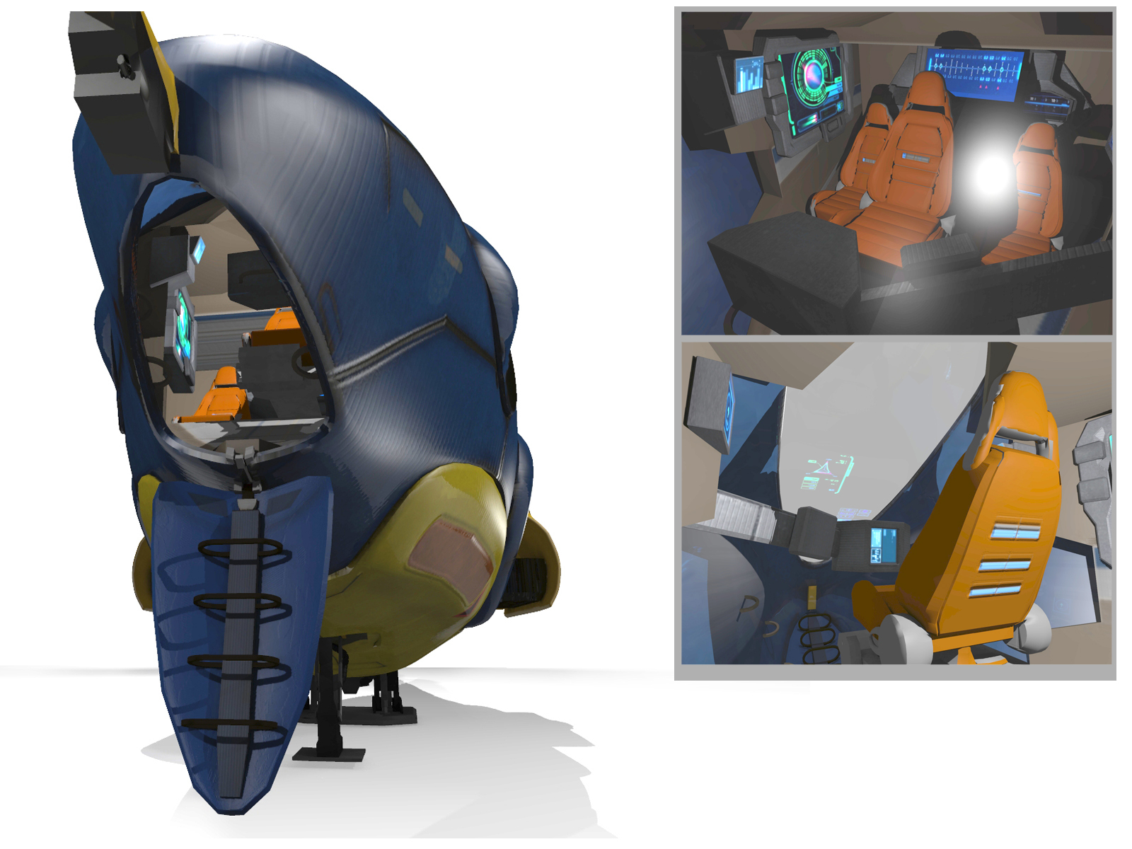 Ai Ship for Poser by N/A