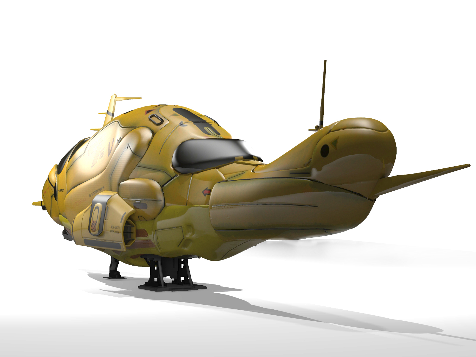 Ai Ship for Poser by N/A
