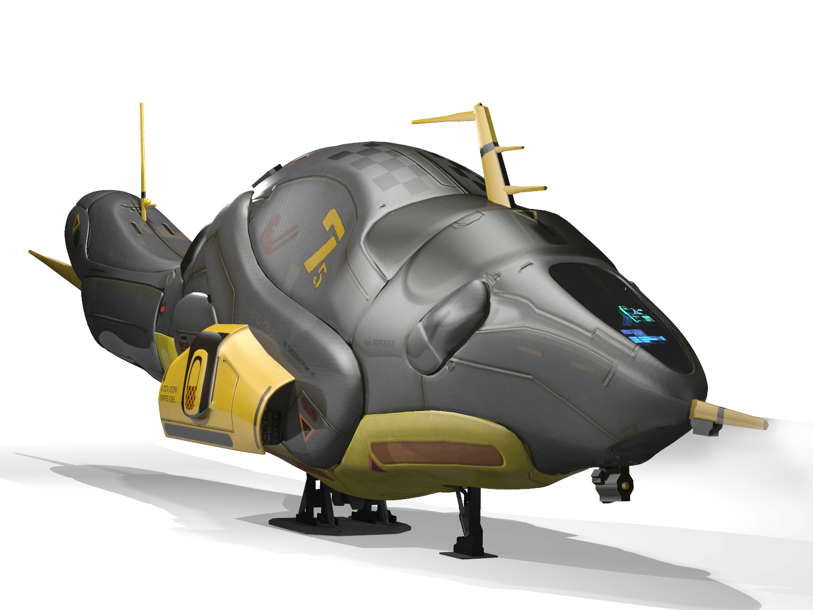 Ai Ship for Poser by N/A
