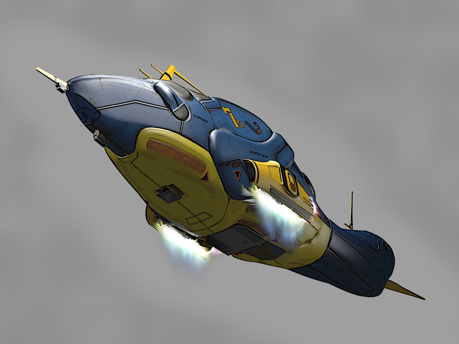 Ai Ship for Poser by N/A