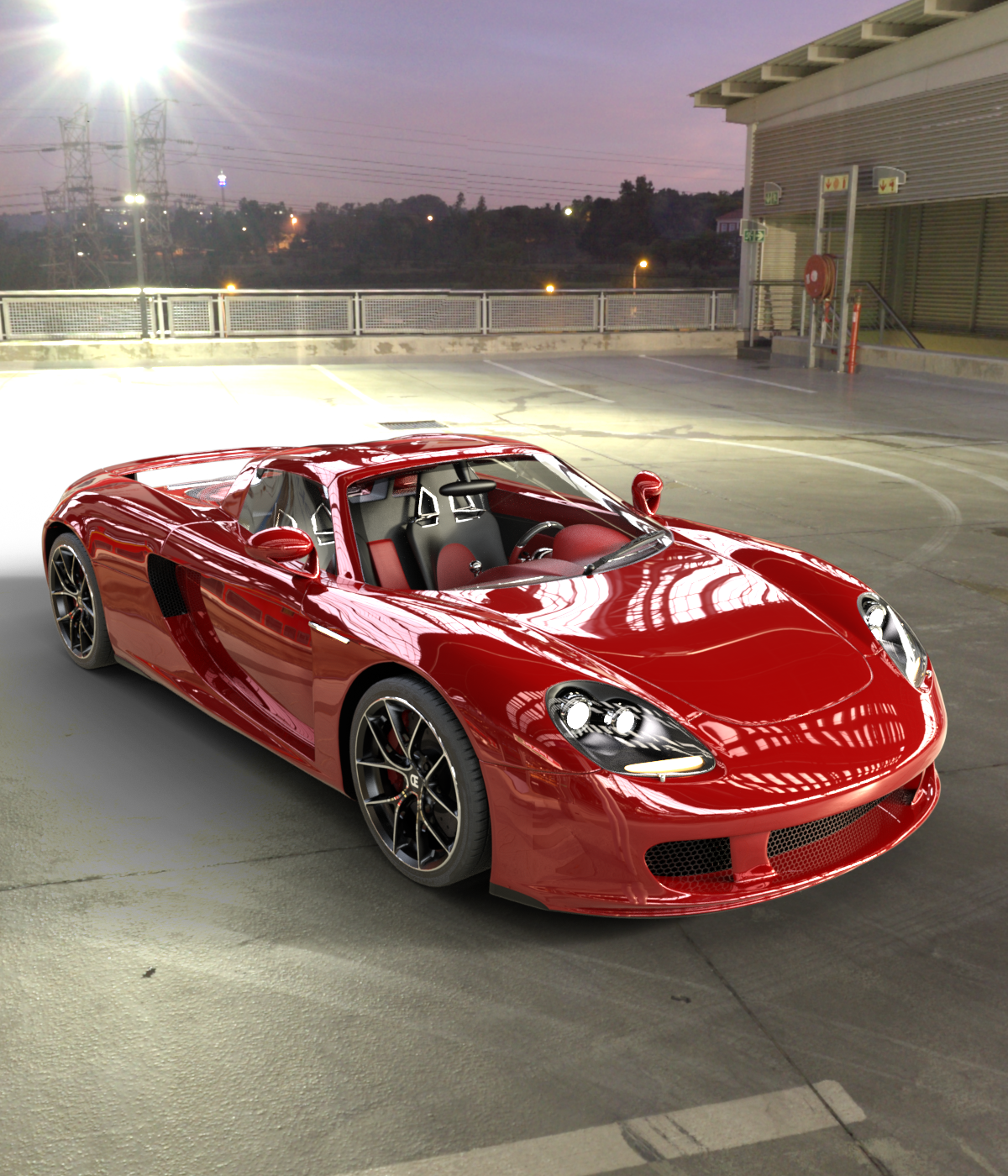 GT Sports car for Daz and Poser by N/A