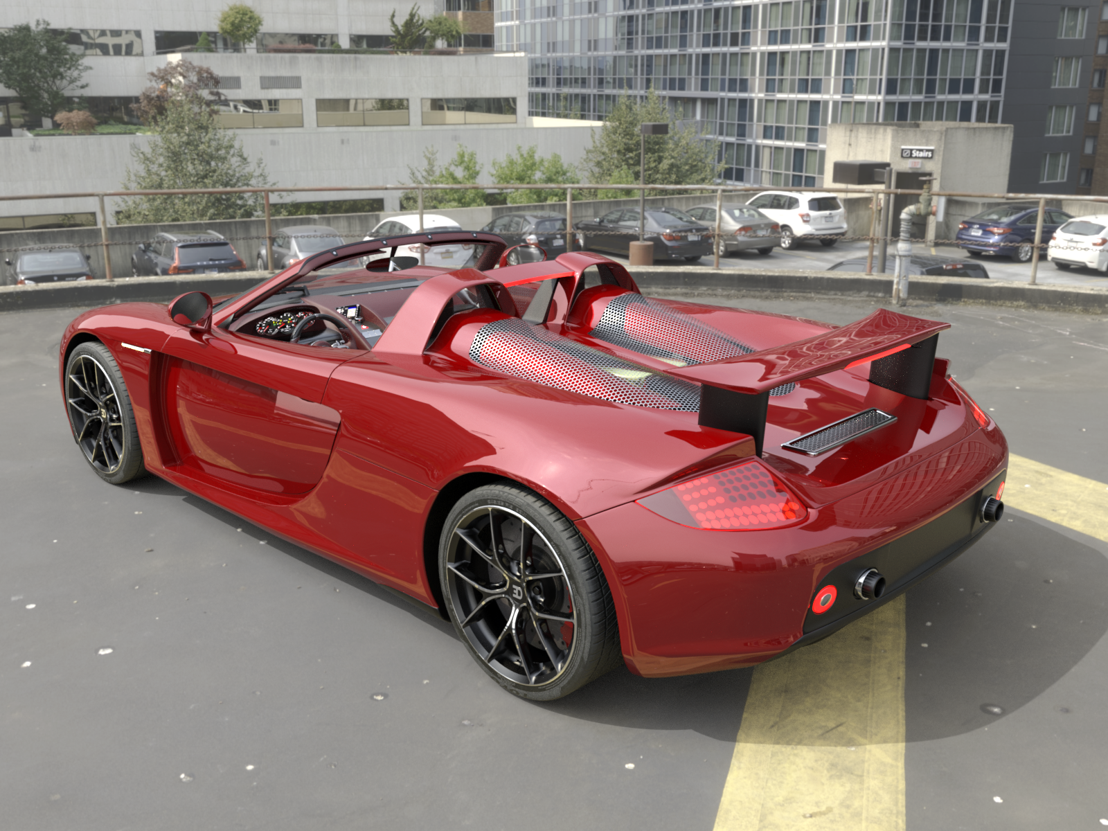 GT Sports car for Daz and Poser by N/A
