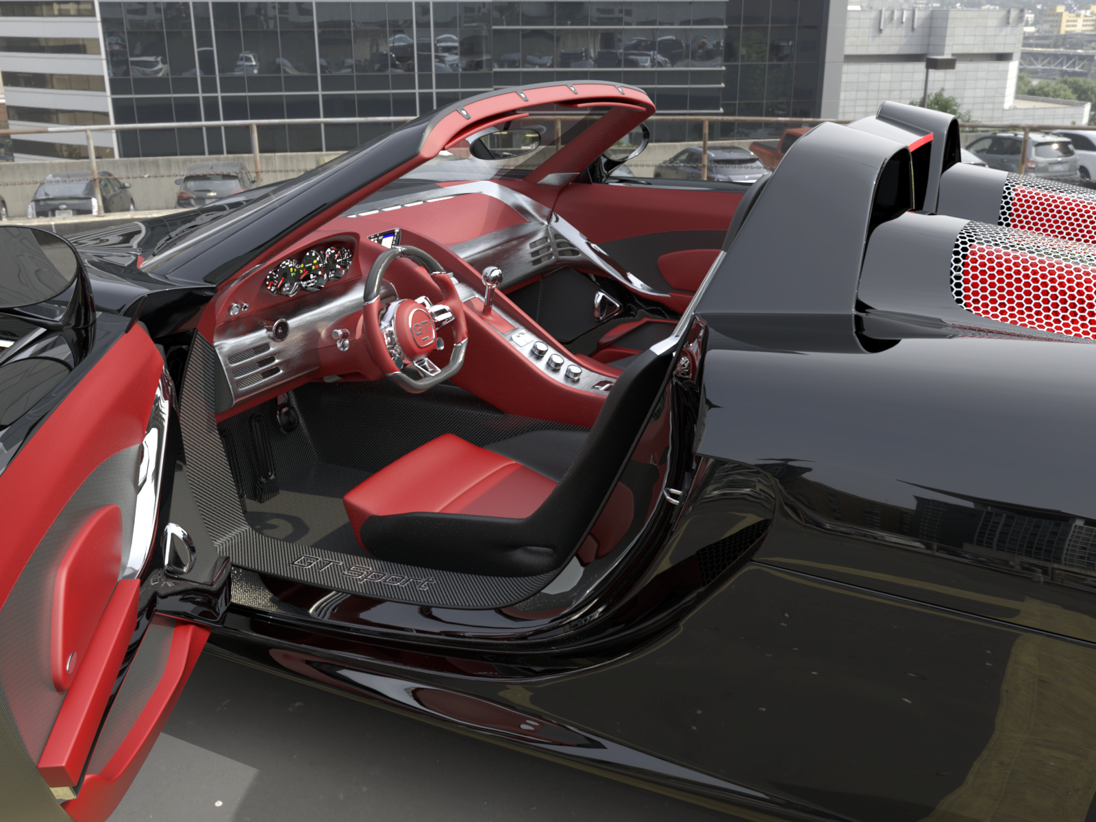 GT Sports car for Daz and Poser by N/A