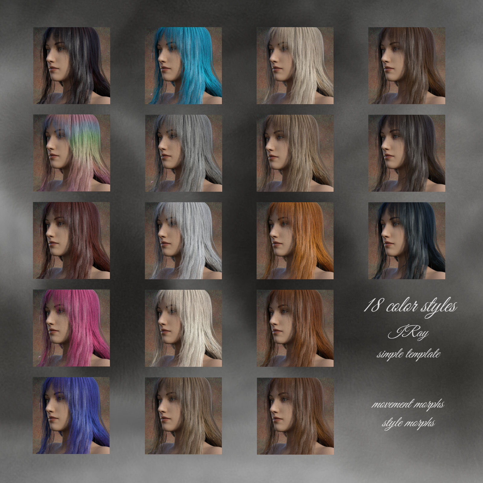 Fringe Hair by N/A
