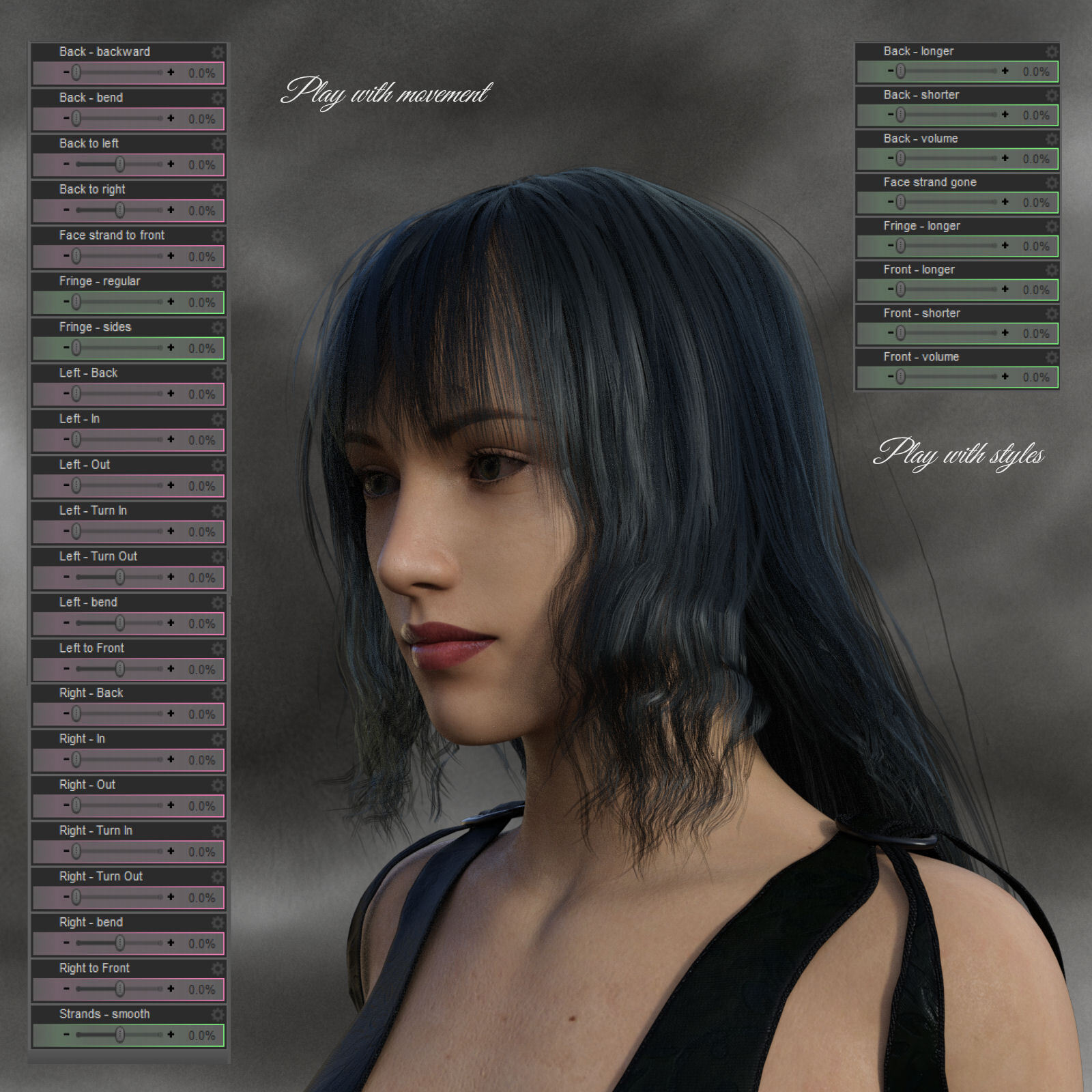 Fringe Hair by N/A