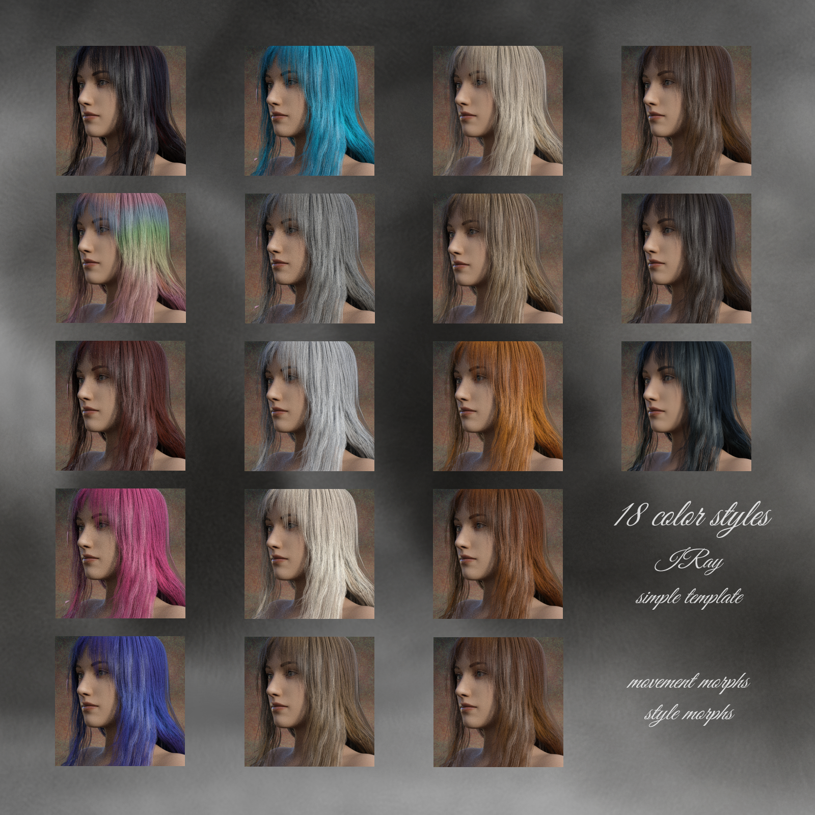 Fringe Hair by N/A