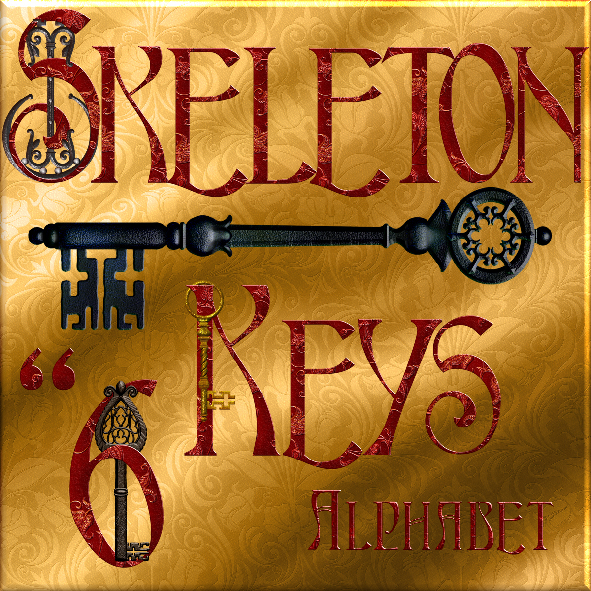 Harvest Moons Skeleton Keys Alphabet by N/A