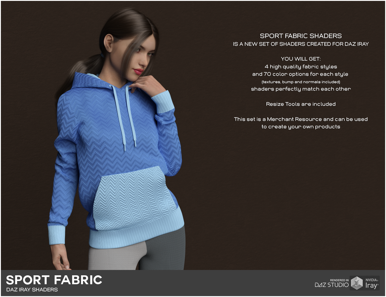 Daz Iray - Sport Fabric by N/A