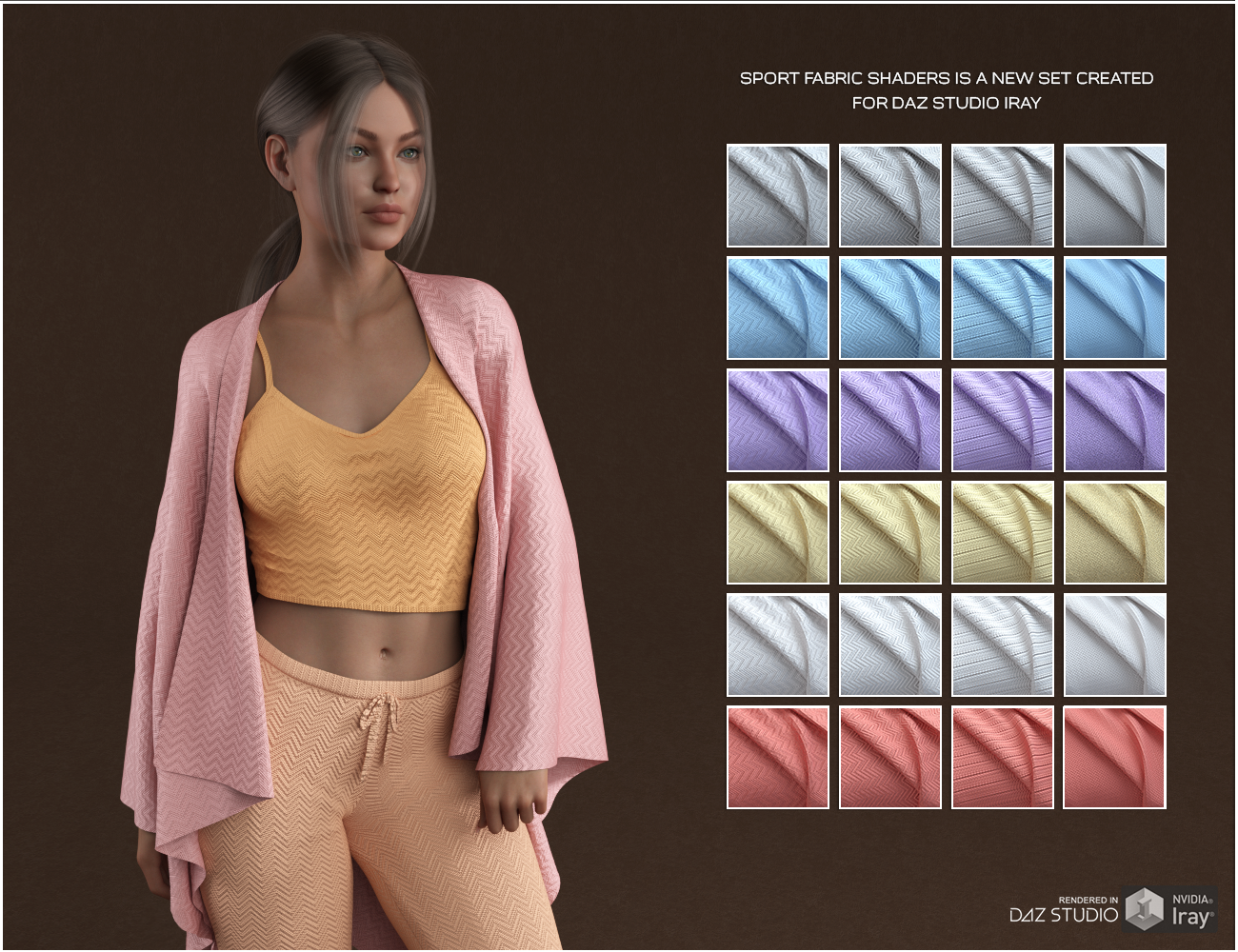 Daz Iray - Sport Fabric by N/A
