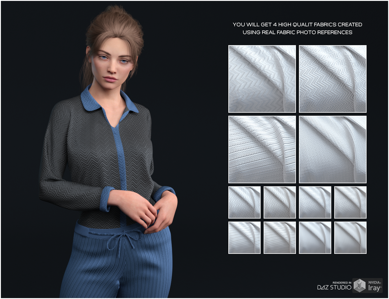 Daz Iray - Sport Fabric by N/A