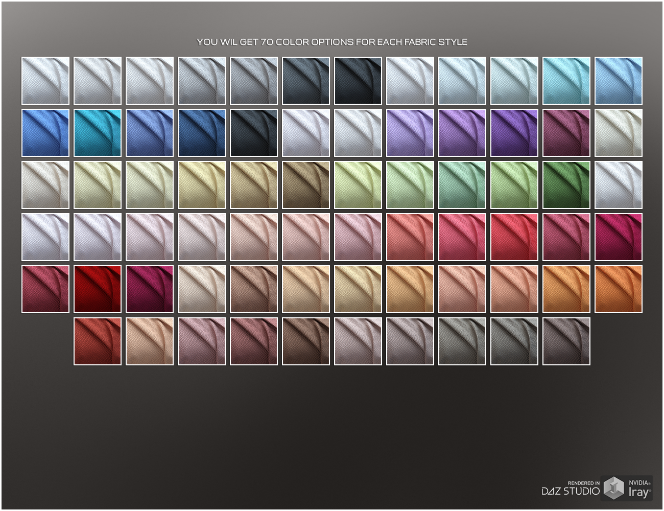 Daz Iray - Sport Fabric by N/A