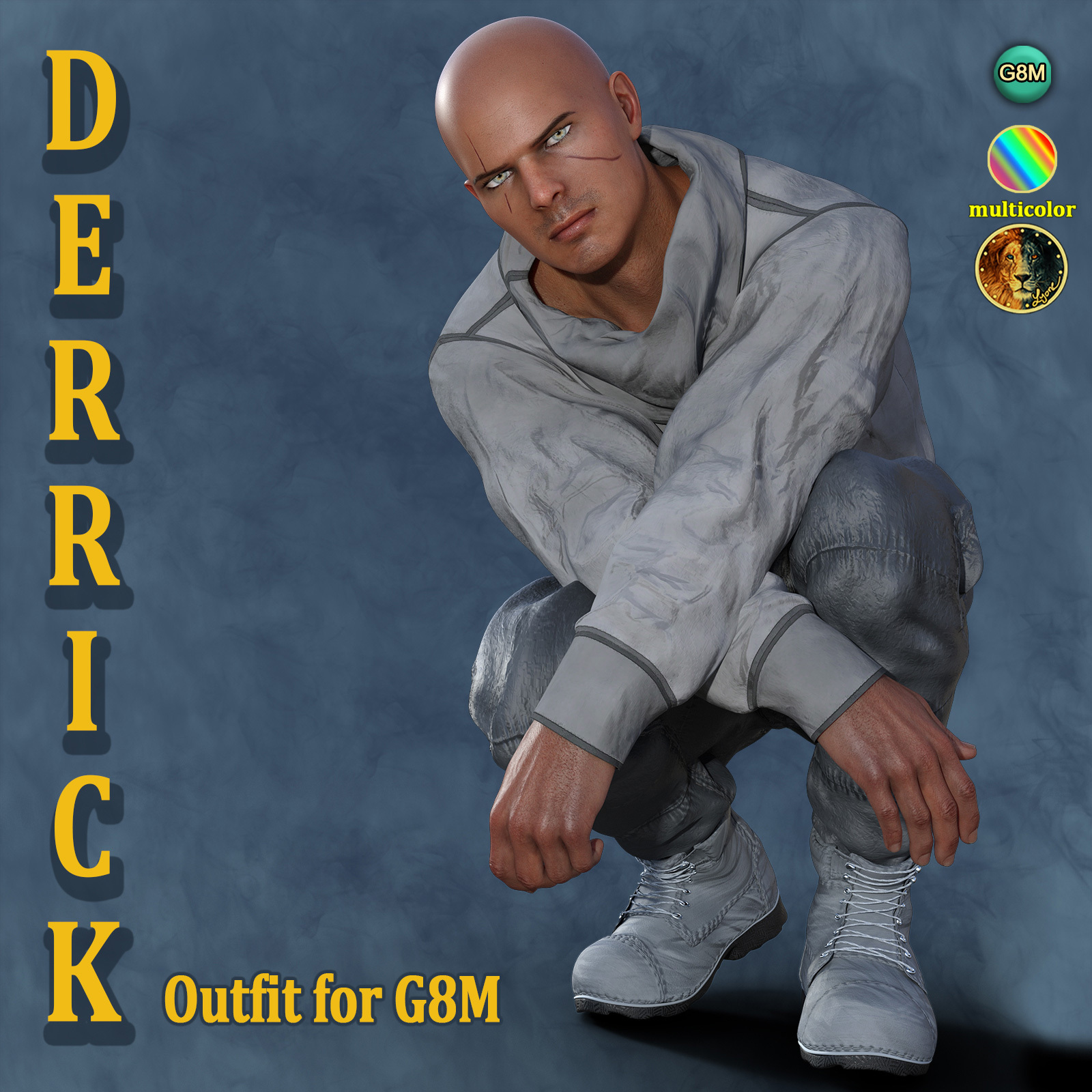 dForce Derrick Outfit for G8M by N/A