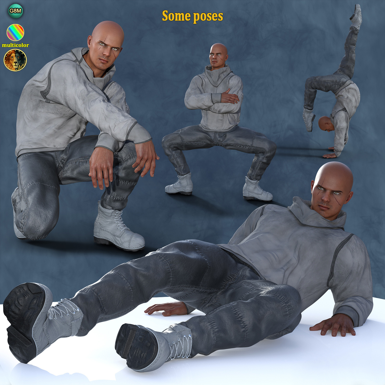 dForce Derrick Outfit for G8M by N/A