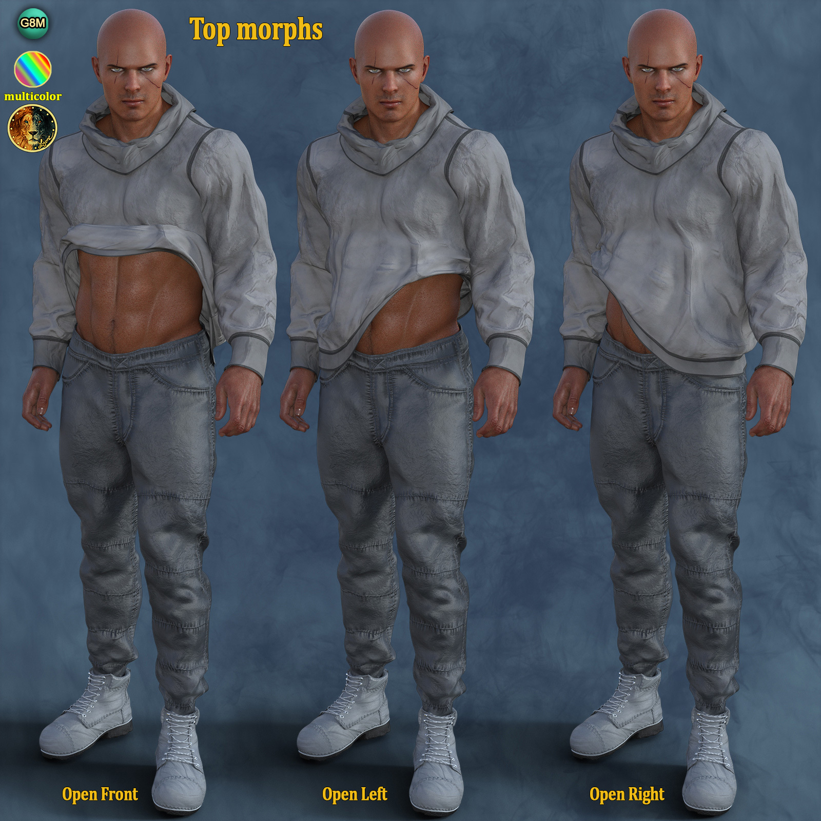 dForce Derrick Outfit for G8M by N/A