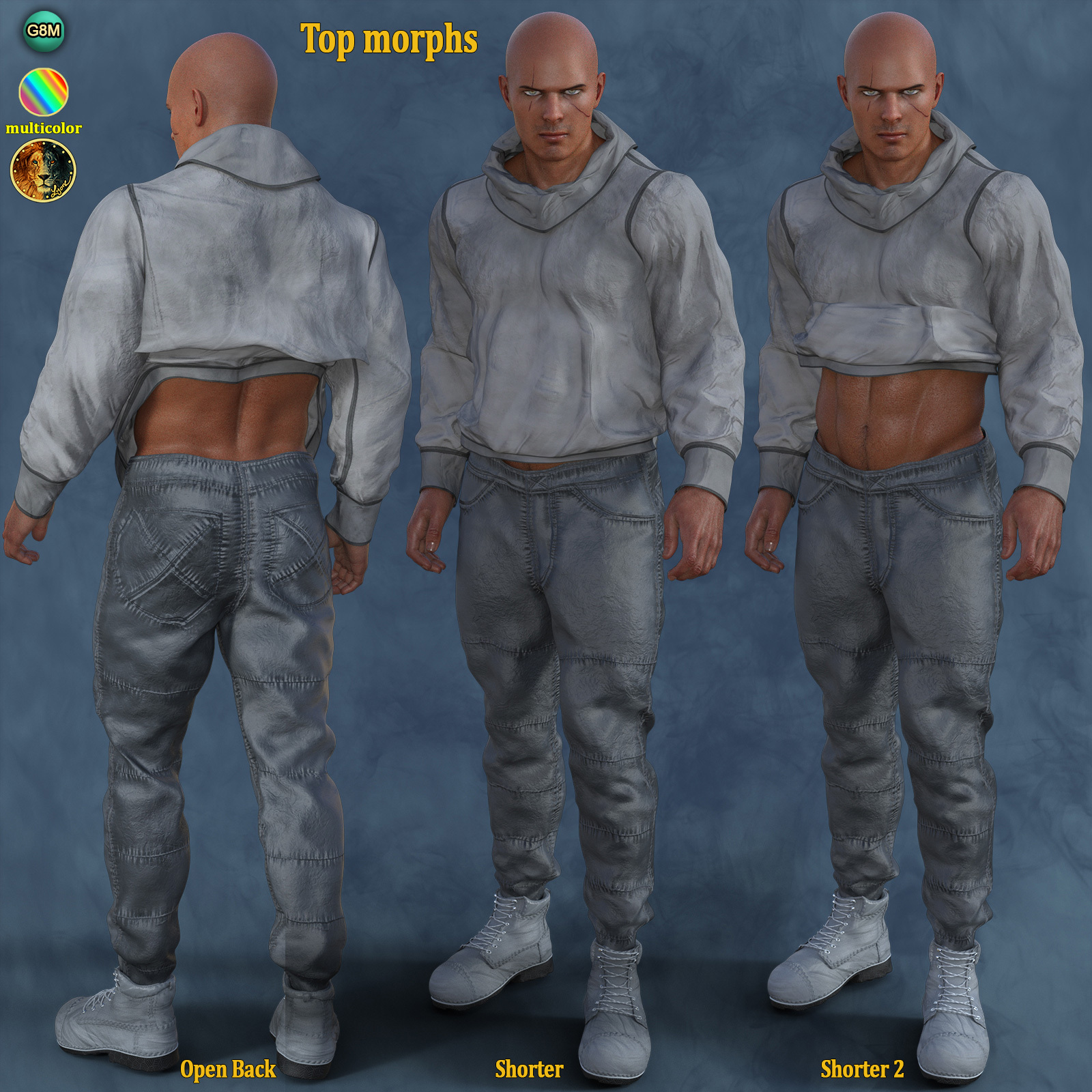 dForce Derrick Outfit for G8M by N/A