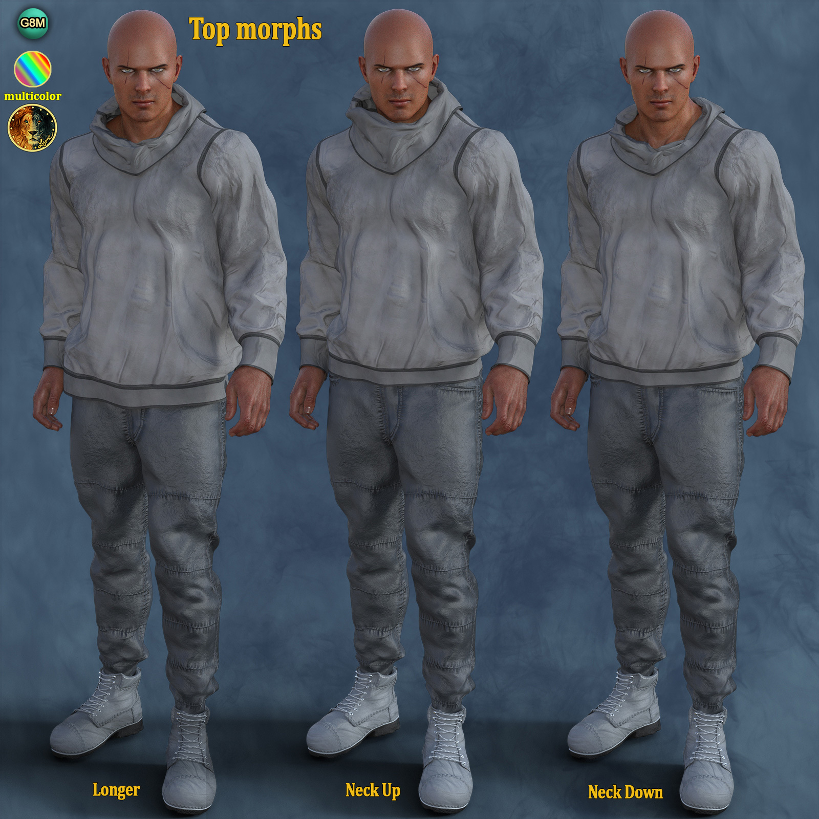 dForce Derrick Outfit for G8M by N/A
