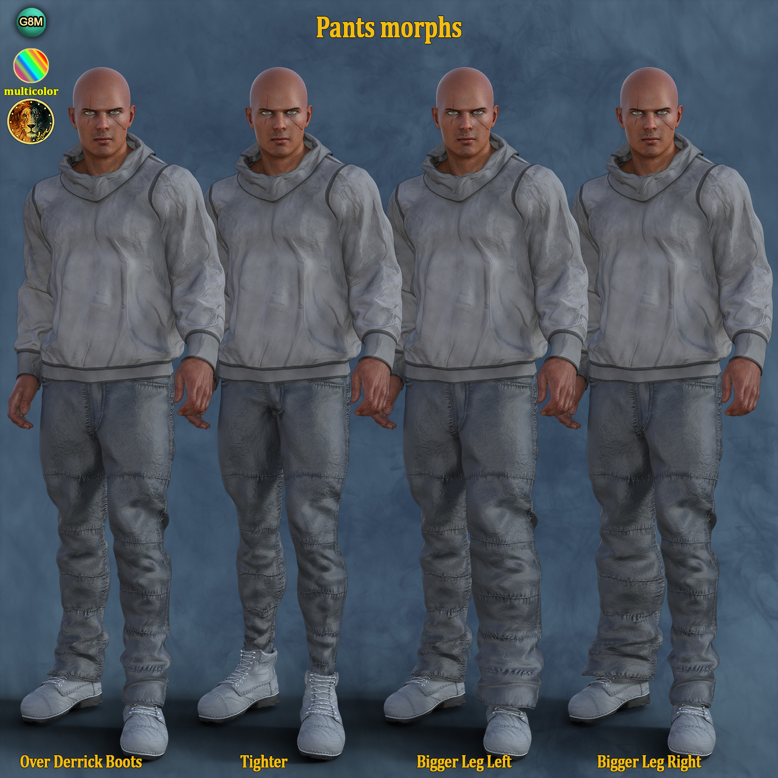 dForce Derrick Outfit for G8M by N/A