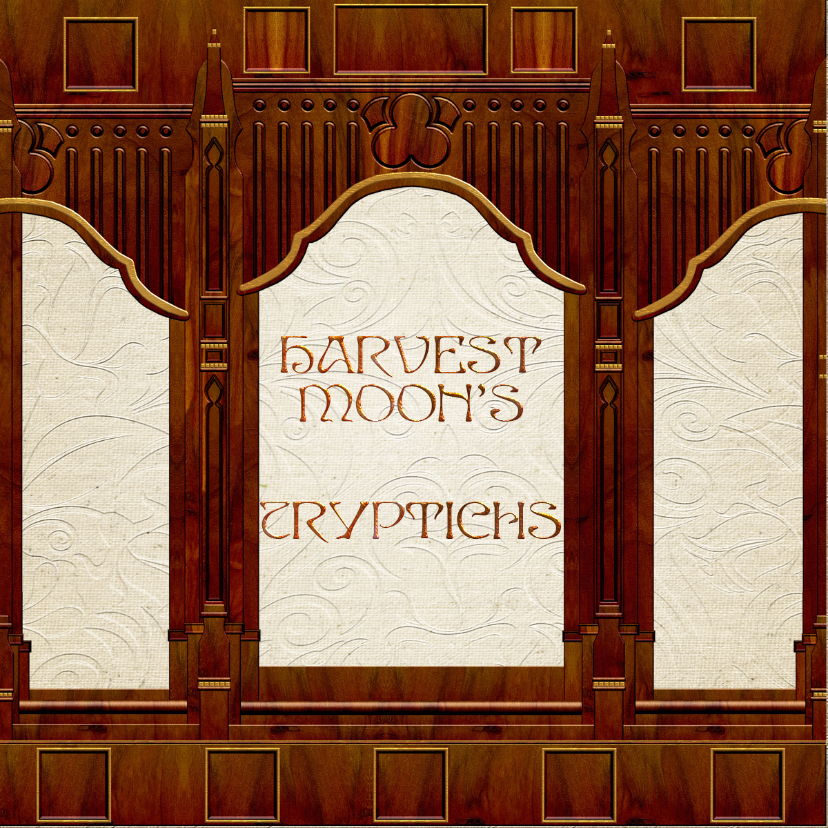 Harvest Moons Triptych by N/A